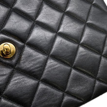 Load image into Gallery viewer, CHANEL Matelasse Double Face Chainshoulder Black Lambskin
