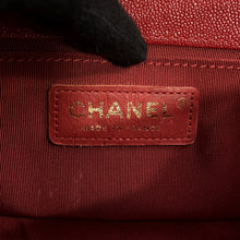 Load image into Gallery viewer, CHANEL Boy Chanel ChainShoulder Red Caviar Leather
