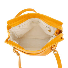 将图像加载到图库查看器中，CHANEL Triple Coco Tote Bag Yellow Caviar Leather
