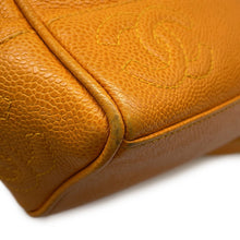 将图像加载到图库查看器中，CHANEL Triple Coco Tote Bag Yellow Caviar Leather
