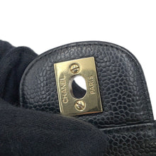 Load image into Gallery viewer, CHANEL Mini Materasse Chain Shoulder BlackA35200 Caviar Leather
