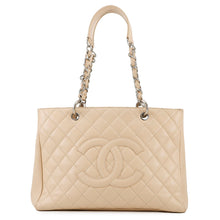 Load image into Gallery viewer, CHANEL GST tote BeigeA50995 Caviar Leather
