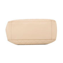 将图像加载到图库查看器中，CHANEL GST tote BeigeA50995 Caviar Leather
