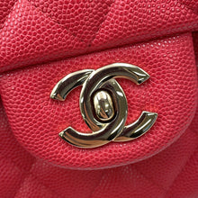 Load image into Gallery viewer, CHANEL Matelasse Double Flap ChainShoulder RedA01112 Caviar Leather
