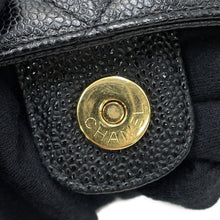 将图像加载到图库查看器中，CHANEL PST Tote BlackA50994 Caviar Leather
