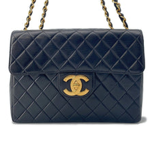 Load image into Gallery viewer, CHANEL Jumbo Matelasse ChainShoulder BlackA04412 Lambskin
