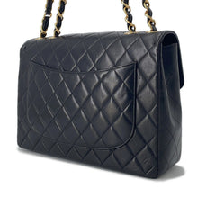Load image into Gallery viewer, CHANEL Jumbo Matelasse ChainShoulder BlackA04412 Lambskin
