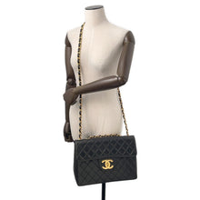 Load image into Gallery viewer, CHANEL Jumbo Matelasse ChainShoulder BlackA04412 Lambskin
