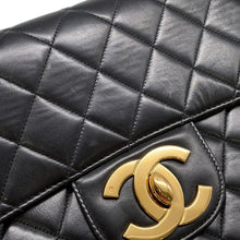 Load image into Gallery viewer, CHANEL Jumbo Matelasse ChainShoulder BlackA04412 Lambskin
