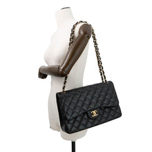 将图像加载到图库查看器中，CHANEL Matelasse ChainShoulder BlackA58600 Lambskin
