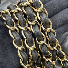 将图像加载到图库查看器中，CHANEL Matelasse ChainShoulder BlackA58600 Lambskin
