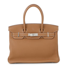 将图像加载到图库查看器中，HERMES Birkin Gold Togo Leather Size 30
