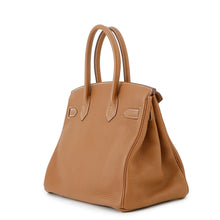 将图像加载到图库查看器中，HERMES Birkin Gold Togo Leather Size 30
