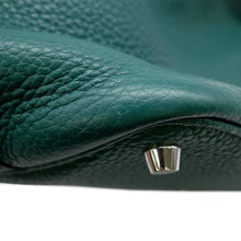 将图像加载到图库查看器中，HERMES Picotin Lock Malachite Taurillon Clemence Size PM
