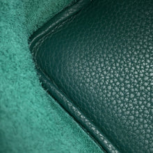 将图像加载到图库查看器中，HERMES Picotin Lock Malachite Taurillon Clemence Size PM

