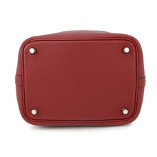 Load image into Gallery viewer, HERMES Picotin Lock Rouge Grenat Taurillon Clemence Size PM
