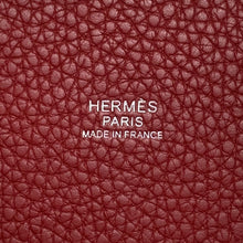 Load image into Gallery viewer, HERMES Picotin Lock Rouge Grenat Taurillon Clemence Size PM
