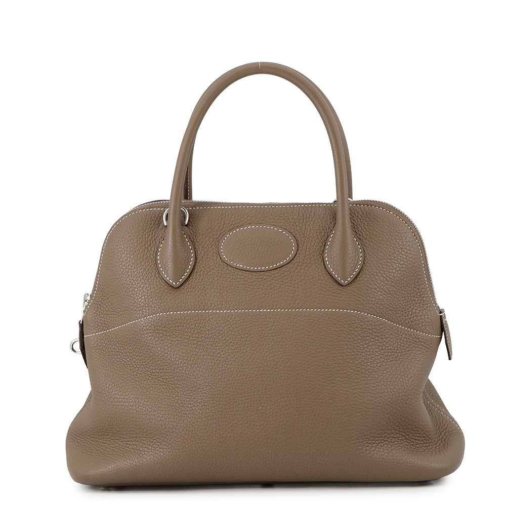 HERMES Bolide Etoupe Taurillon Clemence Size 31