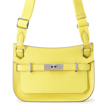 Load image into Gallery viewer, HERMES Jypsiere Lime Swift Leather Size Mini
