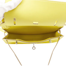 Load image into Gallery viewer, HERMES Jypsiere Lime Swift Leather Size Mini

