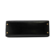 Load image into Gallery viewer, HERMES Kelly Black Box Calf Leather Size 32
