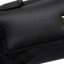 Load image into Gallery viewer, HERMES Kelly Black Box Calf Leather Size 32
