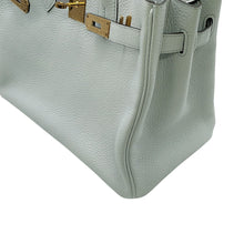 将图像加载到图库查看器中，HERMES Birkin Blue Pale Togo Leather Size 30
