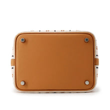 Load image into Gallery viewer, HERMES Picotin Lock Blanket Gold/Ecru/Fauve/Rose Pop Toile H Swift Leather Size PM
