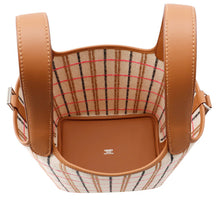 Load image into Gallery viewer, HERMES Picotin Lock Blanket Gold/Ecru/Fauve/Rose Pop Toile H Swift Leather Size PM
