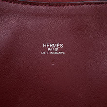 将图像加载到图库查看器中，HERMES Bolide Relax Rouge H Vaux Sikkim Leather Size 45
