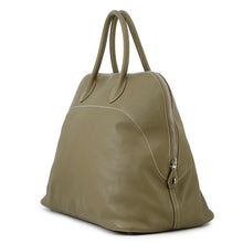 Load image into Gallery viewer, HERMES Bolide Relax Vert Gris Vaux Sikkim Leather Size 45
