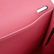 将图像加载到图库查看器中，HERMES Halzan Rose Azalee Evercolor Size 25
