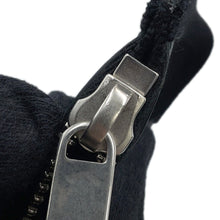 将图像加载到图库查看器中，SAINT LAURENT PARIS Rive Gauche logo sling bag Black/White734682 Canvas
