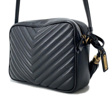 Load image into Gallery viewer, SAINT LAURENT PARIS Roux camera bag Black574494 Leather
