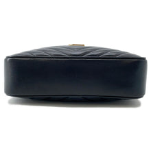 Load image into Gallery viewer, SAINT LAURENT PARIS Roux camera bag Black574494 Leather
