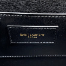 Load image into Gallery viewer, SAINT LAURENT PARIS June Box Shoulder Bag Black710080 Leather
