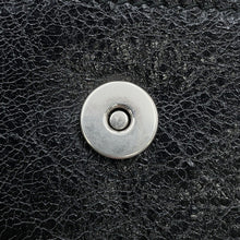 将图像加载到图库查看器中，BALENCIAGA Logo Superbusy Shoulder Bag Black801956 Leather

