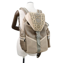 将图像加载到图库查看器中，Dior Cobra Backpack Khaki/Beige Nylon Mesh
