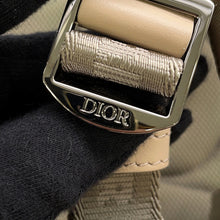 将图像加载到图库查看器中，Dior Cobra Backpack Khaki/Beige Nylon Mesh
