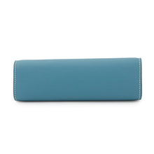 Load image into Gallery viewer, HERMES Zip Angor New Blue Jean Evercolor Size PM
