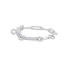 将图像加载到图库查看器中，HERMES Kelly Chaine Single Tour Bracelet Size 15 SV925
