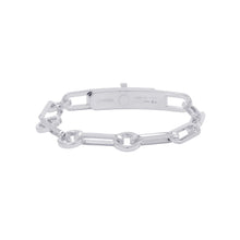 将图像加载到图库查看器中，HERMES Kelly Chaine Single Tour Bracelet Size 15 SV925
