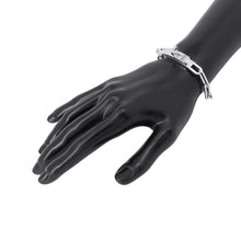 将图像加载到图库查看器中，HERMES Kelly Chaine Single Tour Bracelet Size 15 SV925

