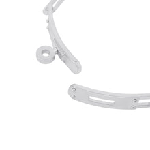 将图像加载到图库查看器中，HERMES Kelly Chaine Single Tour Bracelet Size 15 SV925
