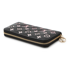 Load image into Gallery viewer, LOUIS VUITTON Zippy Wallet Coussin Japan Limited Edition Color Noir/PinkM12152 Lambskin
