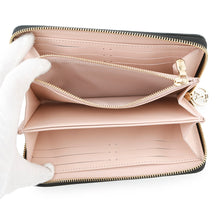 Load image into Gallery viewer, LOUIS VUITTON Zippy Wallet Coussin Japan Limited Edition Color Noir/PinkM12152 Lambskin
