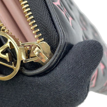 Load image into Gallery viewer, LOUIS VUITTON Zippy Wallet Coussin Japan Limited Edition Color Noir/PinkM12152 Lambskin
