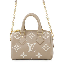Load image into Gallery viewer, LOUIS VUITTON Speedy Bandouliere Tourterelle claimM46575 Monogram Empreinte Leather Size 20
