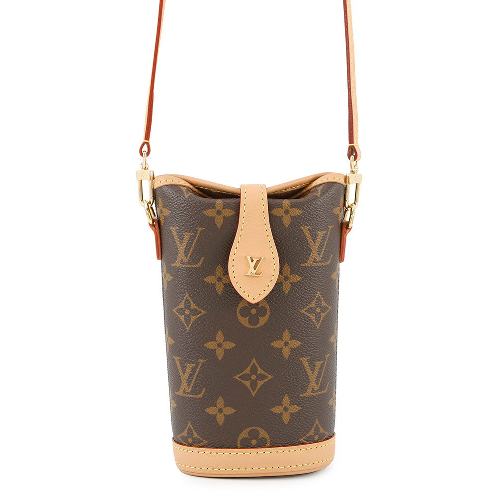 LOUIS VUITTON Fold Me Pouch BrownM80874 Monogram