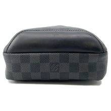 Load image into Gallery viewer, LOUIS VUITTON Avenue Sling Bag NoirN41056 Damier Graphite Travel Stickers
